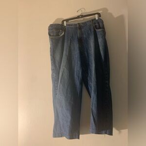 Vintage Faded Glory Wide Leg Denim Jeans Men’s Size 42x34
